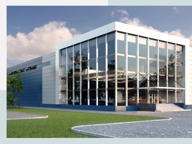 Торговые здания в Коркине