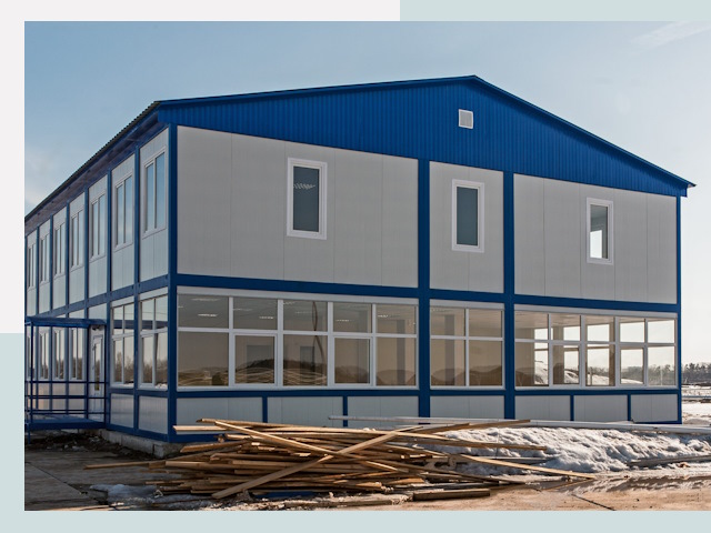 Строительство магазинов в Коркине