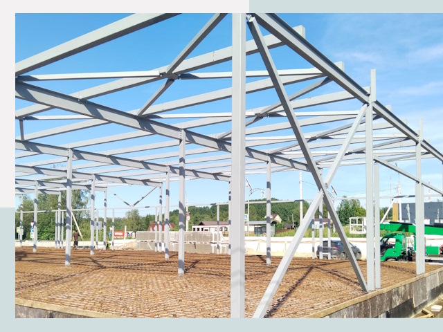 Строительство рынков в Коркине