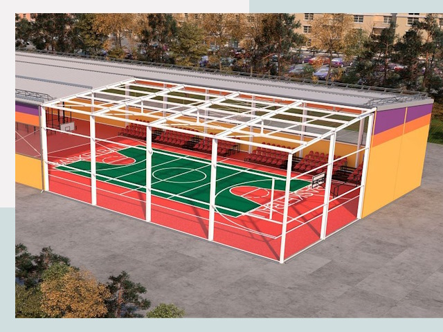 Спортивные сооружения в Коркине