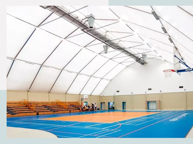 Строительство спортивных залов в Коркине