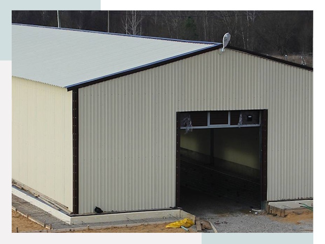 Строительство гаражей в Коркине