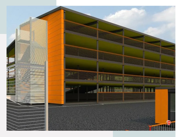 Многоуровневые паркинги в Коркине