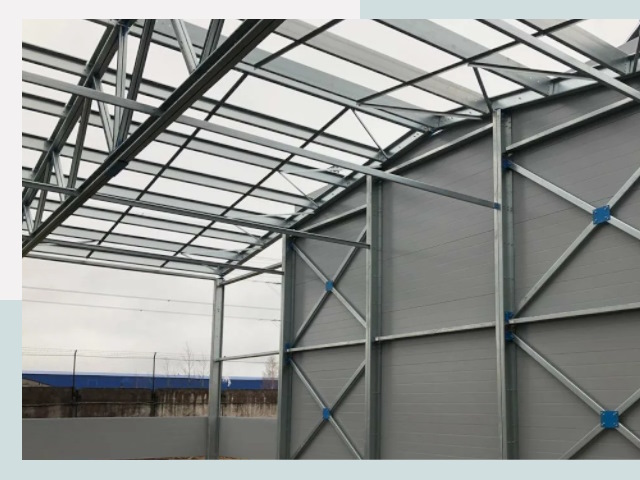 Каркасные ангары от СтальСтрой-Крк по цене от 623 руб.