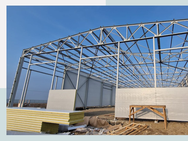 Утепленные ангары в Коркино от 623 руб. за м²