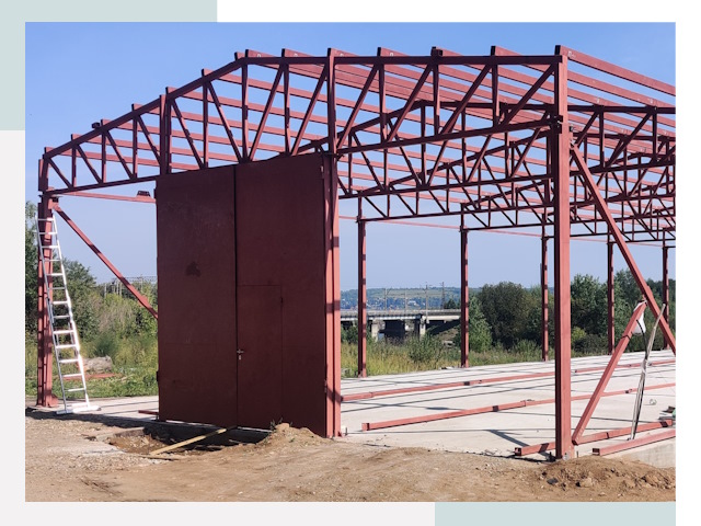 Холодные ангары в Коркине