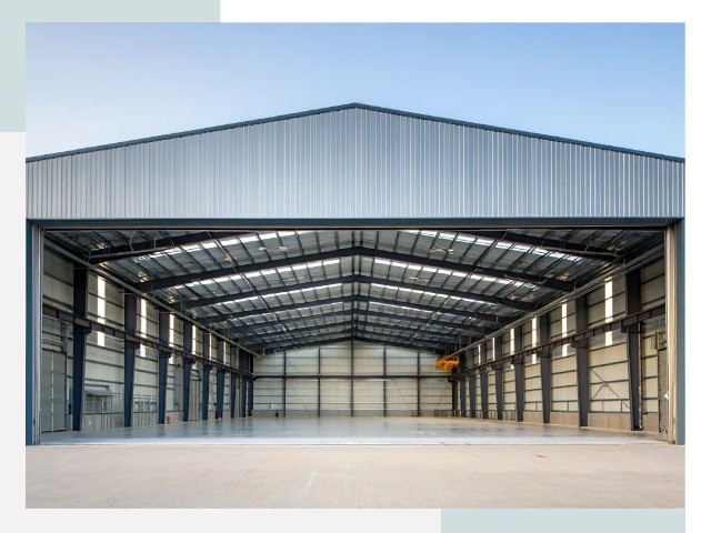 Большие ангары в Коркине