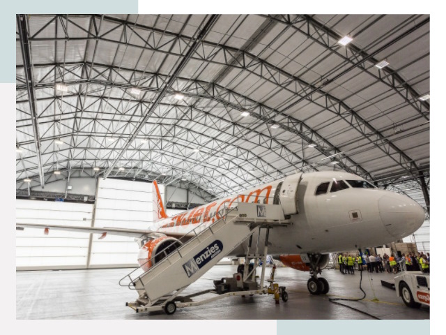 Авиационные ангары в Коркине