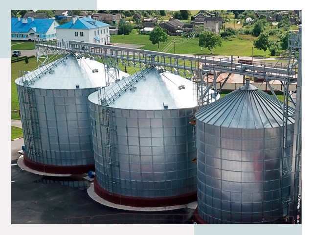 Металлические силосы в Коркине