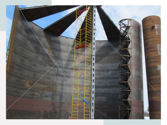 Строительство резервуаров в Коркине