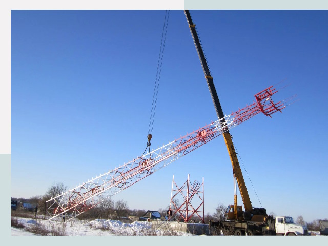 Строительство башен связи в Коркине от 623 руб.