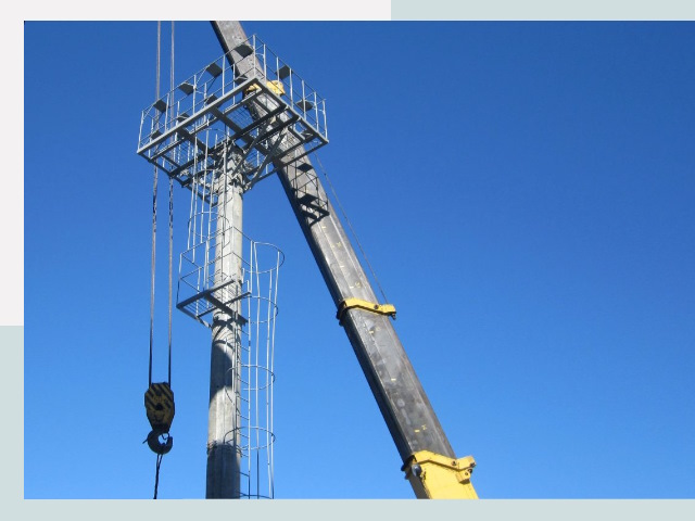 Монтаж осветительных мачт в Коркино от 623 руб.