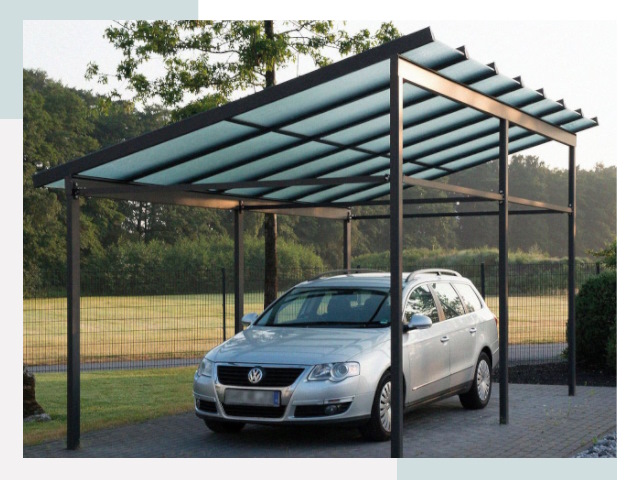 Навесы для автомобилей в Коркине