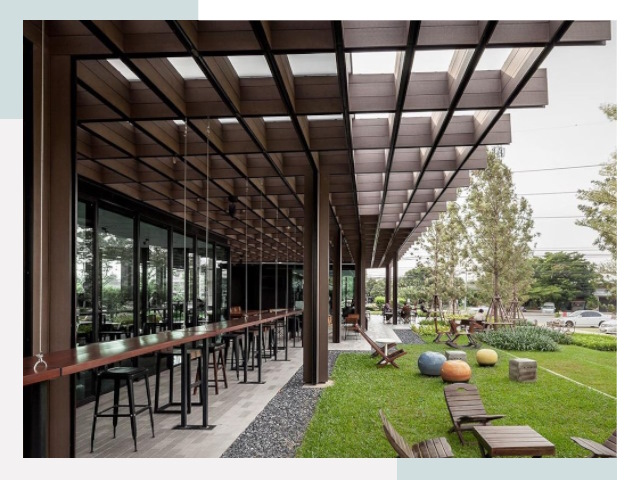 Летние веранды для кафе в Коркине