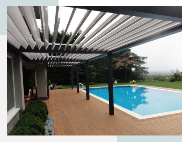 Перголы в Коркине