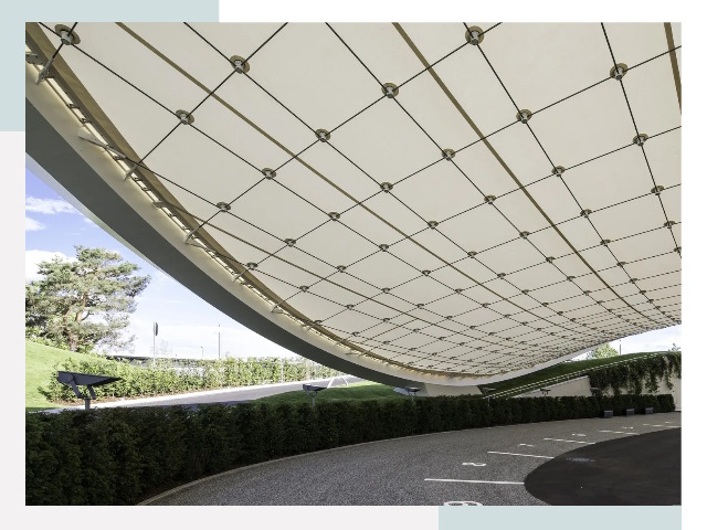 Мембранные конструкции в Коркине