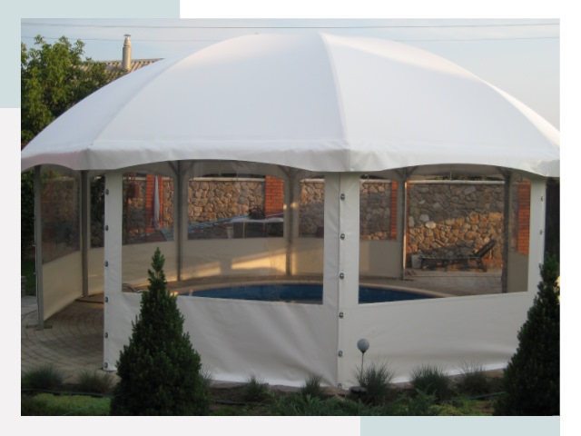 Тентовые павильоны в Коркине