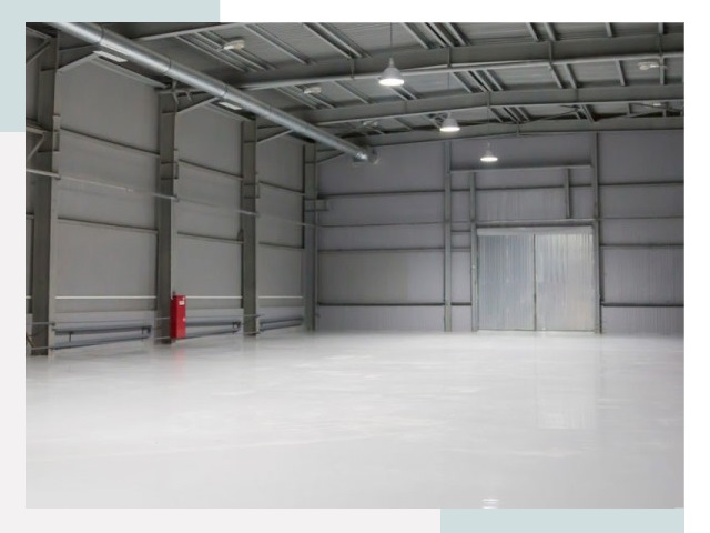 Полы для ангаров в Коркине