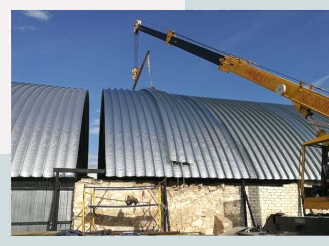 Реконструкция ангаров в Коркине от 623 руб.