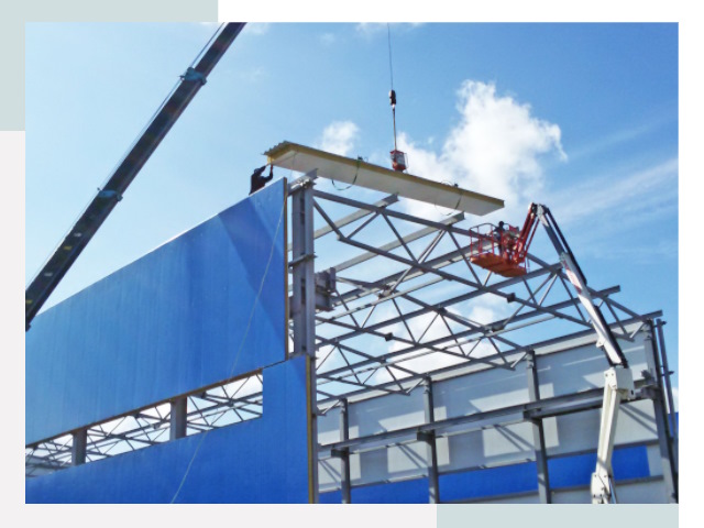 Монтаж сэндвич-панелей в Коркине