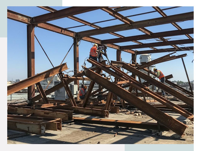 Демонтаж металлоконструкций в Коркине от 623 руб.