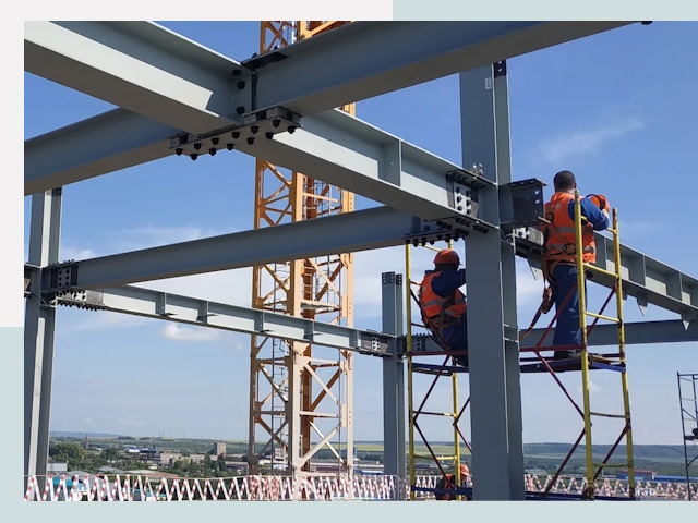 Монтаж металлоконструкций в Коркине