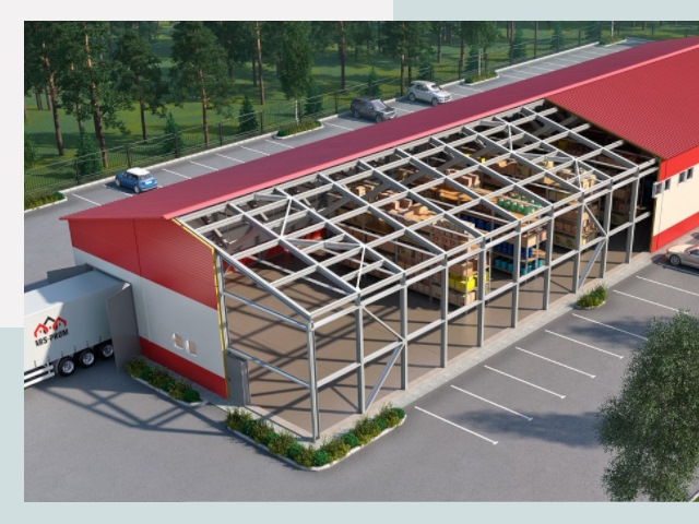 Проектирование ангаров в Коркине от 623 руб.